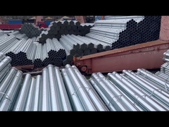 Le tuyau carré galvanisé par GI de l'immersion EN10327 chaude a soudé l'acier 20mm x 20mm