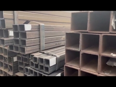 Tuyau en acier rectangulaire de tube du carbone Q390 à haute résistance pour structurel